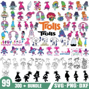 Trolls SVG Bundle