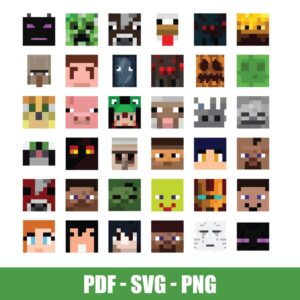 Mnc Heads Svg Bundle