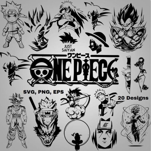 Anime SVG Bundle