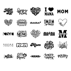 Cute mom svg bundle, mothers day svg, mom life svg, mama svg, blessed mama svg, mom of boys svg, mom quotes svg, Mom tshirt designs, Svg Png