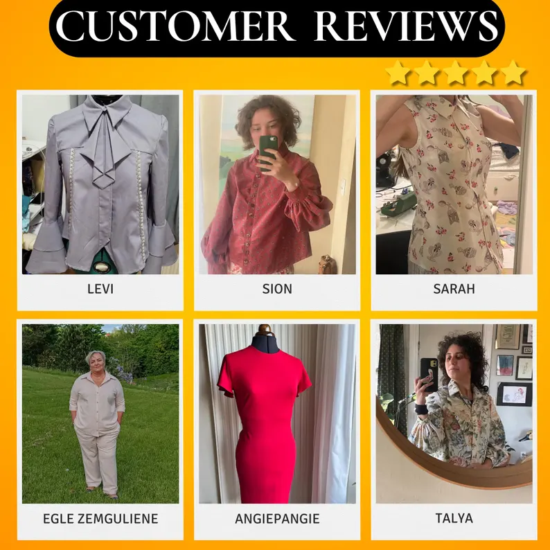 Whole Shop Sewing Pattern Bundle, Beginner Friendly Women Sewing Patterns - Image 2